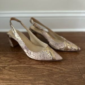 Vince Camuto Snakeskin heels